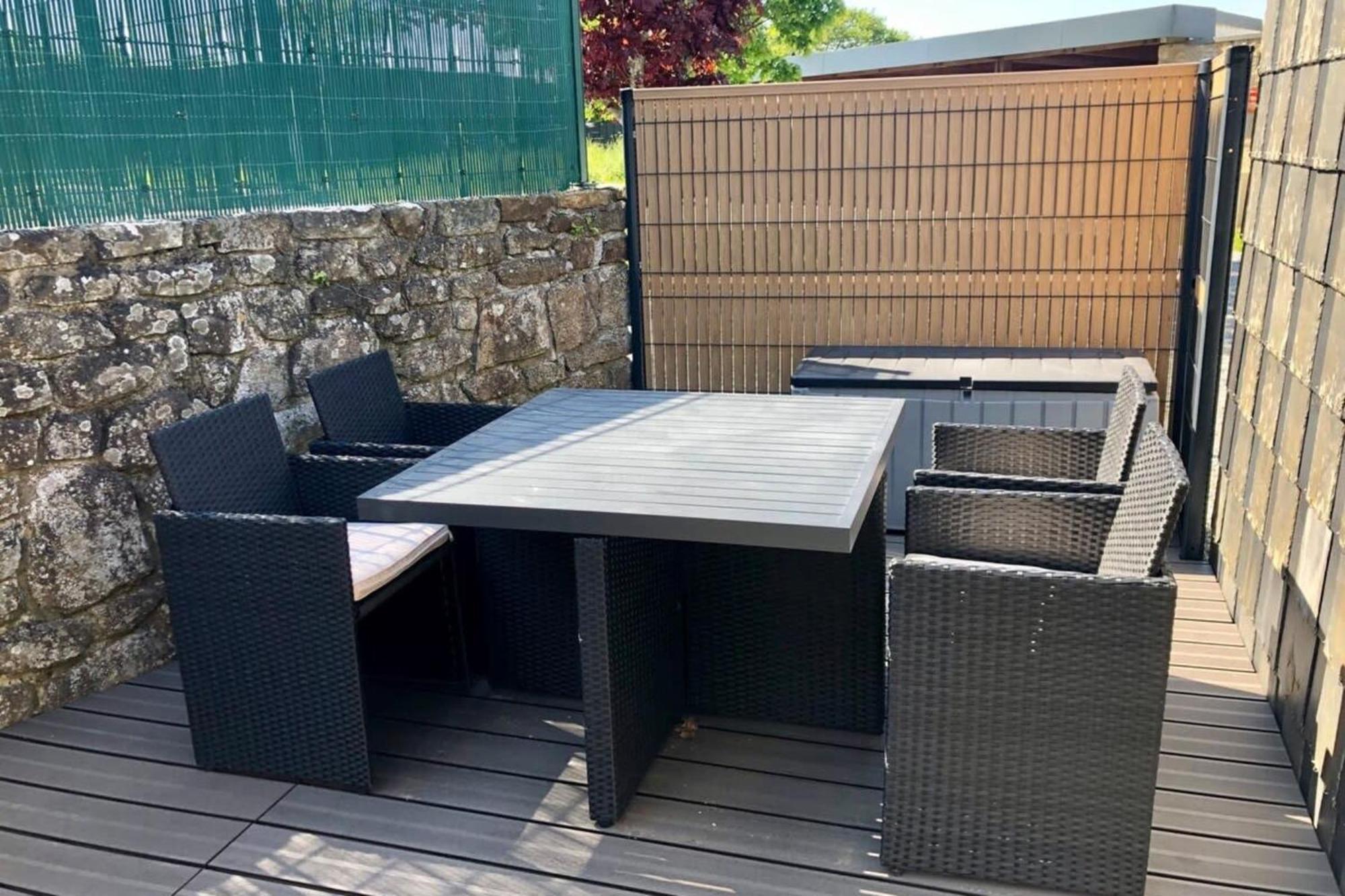 Jolie Maisonnette Cosy Bord De Mer Terrasse Guidel Exterior photo